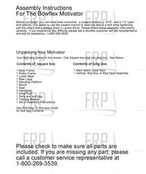 Manual, Assembly - Product Image