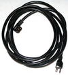 Power cord, 110V, 12', Right angle - Product Image