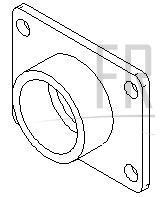 Linear Shaft Bracket - Product Image