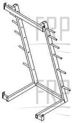 Main Frame (Rear) - Product Image