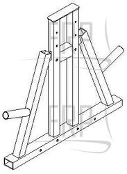 Main Frame (Rear) - Product Image