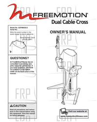 Manual, Owners, GZFM60240 - Product Image