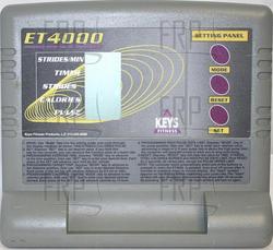 Console, Display, Blemished - Full Front View