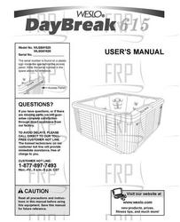 Owners Manual, WLSB/WLSG61520 - Product Image