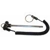 3/8" x 5 1/2" T Handle Weight Stack Pin w/ Lanyard - Product Image