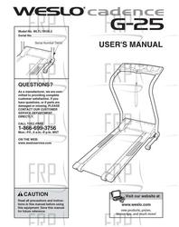 Manual, Owner's WLTL393041 - Product Image