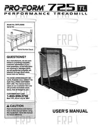 Owners Manual, DRTL43060 F03969-C - Product Image