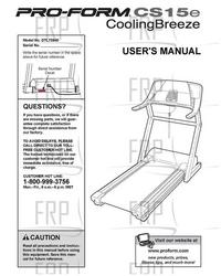 Owners Manual, DTL73940 206009 - Product Image