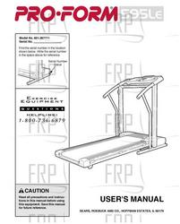 Manual, Owner's, 831.297771 - Product Image