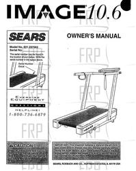 Manual, Owners, 831.297562 - Product Image