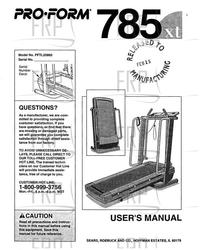 Manual, Owners, PFTL20860 - Product Image