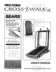 Manual, Owners, 831.297362 - Product Image