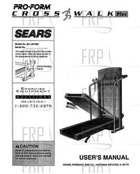 Manual, Owners, 831.297482 - Product Image