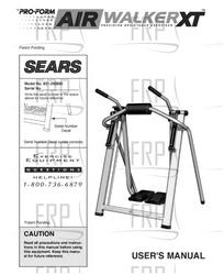 Manual, Owners, 831.290880 - Product Image