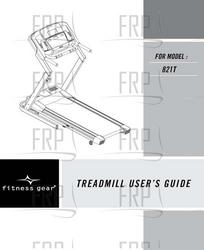 Manual, Owner's 821T - Product Image