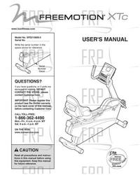 Manual, Owners SFEX138090 - Product Image