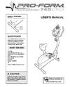 Owners Manual, PFEVEX39830,UK - Product Image