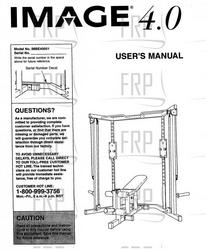 Owners Manual, IMBE40051 - Product Image