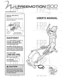 USER'S MANUAL - Product Image