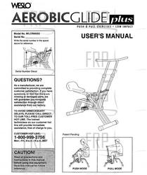 Manual, Owners, WLCR94050 - Product Image