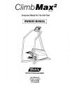 Manual Owners Climbmax2 - Product Image Manual Owners Climbmax2 - Product Image