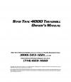 Manual, Owners, Tr4000 - Product image Manual, Owners, Tr4000 - Product image