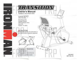 Manual, Owner's - Product Image