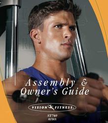 MANUAL ASSEMBLY/OWNERS ST740 - Product Image