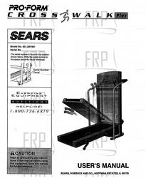 Owners Manual, 297481 G00169-C - Product Image