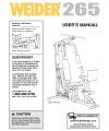 6016960 - Owners Manual, WESY19611 - Product Image