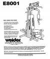 6029831 - Owners Manual, E8001 - Product Image