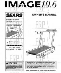 Owners Manual, 297563 F03864-A - Product Image