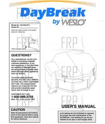 Owners Manual, WLHS21071 - Product Image