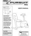 6009949 - Owners Manual, WLEX29190 - Product Image