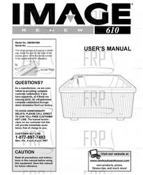 Owners Manual, IMHS61000 - Product Image