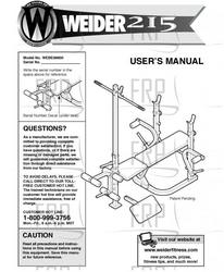 Owners Manual, WEBE08900 164729 - Product Image