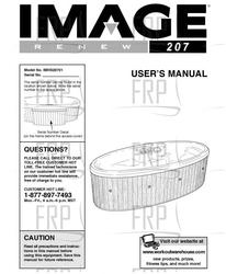 Owners Manual, IMHS20701 - Product Image