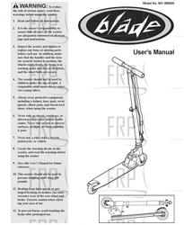 Owners Manual, 488530,SCOOTER - Product Image