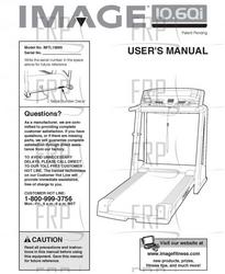 Owners Manual, IMTL15993 170955- - Product Image