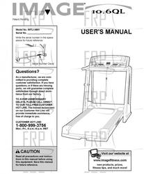 Owners Manual, IMTL14901 174756- - Product Image