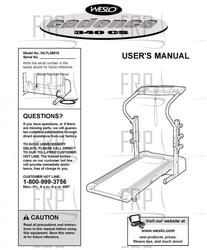 Manual, Owner's - Product Image