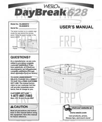 Owners Manual, WLSB62810/WLSG62810 - Product Image