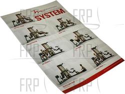 Chart, Exercise - Product Image