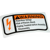 6019990 - Decal, Warning - Product Image