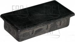 ENDCAP,INT,RECT,Black - Product Image