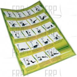 Exercise Chart - Product Image