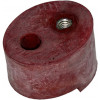 Isolator, Rubber, Red - Product Image