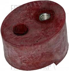 Isolator, Rubber, Red - Product Image
