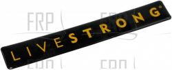 Label, Livestrong Logo - Product Image
