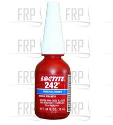 Loctite 242 Threadlocker Adhesive,.34 oz, Blue - Product Image